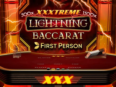 First Person XXXtreme Lightning Baccarat game cover